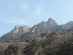 Les montagnes du Seoraksan