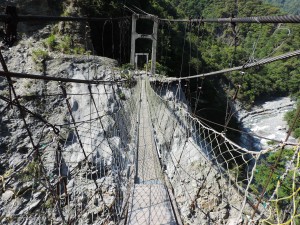 Pont suspendu très secure