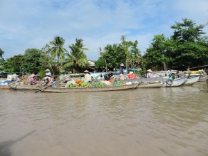 Marché flottant de Phong Dien 1
