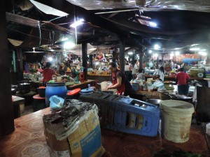 Le marché aux odeurs de Koh Kong