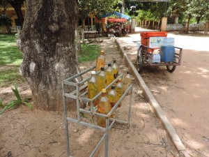 Les stations essence cambodgiennes