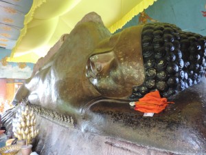 Le bouddha de Phnom Kulen