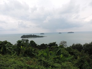 Point de vue de l'île