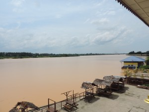 Le fleuve devant Kota Bharu