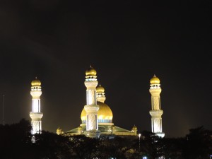 La mosquée en l'honneur de papa