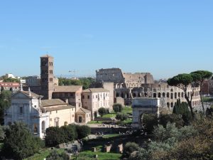 Vue sur le Colisée depuis le Palatin