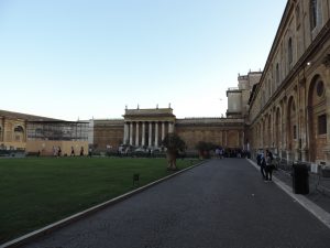 A l'intérieur du musée du Vatican